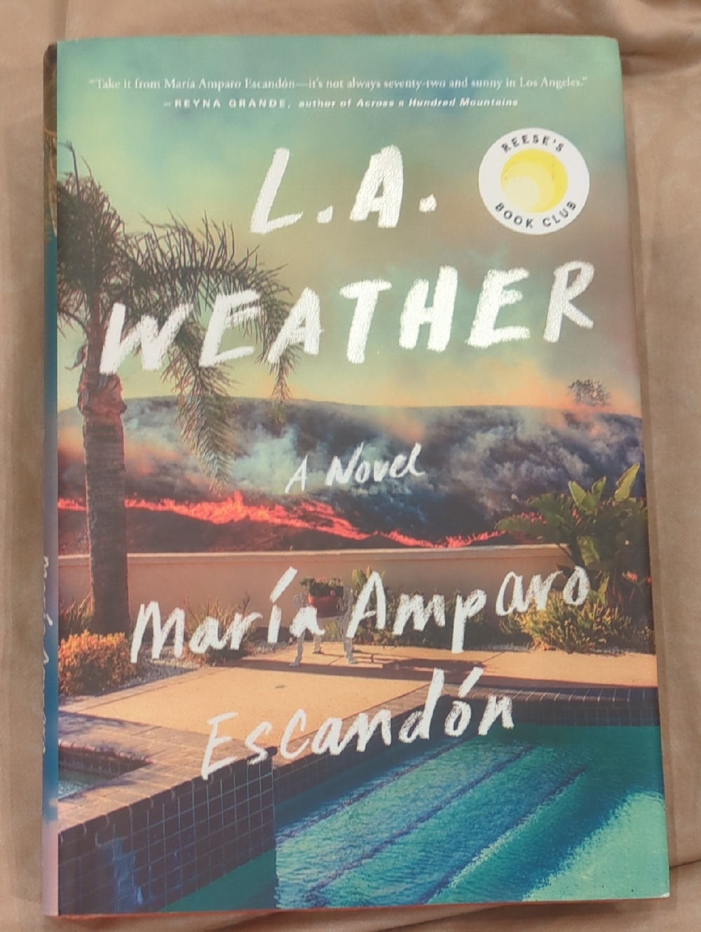 L.A. Weather by María Amparo Escandón - Teal & Sunset Cover